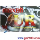maxell UR90:::90分鐘卡式空白錄音帶(十片裝),刷卡不加價或3期零利率,UR-90