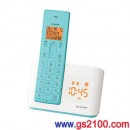代購,SHARP JD-BC1CL-A藍色(日本國內款):::智慧型手機互連家用DECT 1.9GHz無線電話(1台子機),免運費,刷卡或3期零利率,JDBC1CL