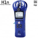 代購,ZOOM H1n,L藍色(日本國內款):::PCM專業數位錄音機,Handy Recorder,microSD,24 bit,96KHz,WAV,MP3格式錄音,刷卡或3期,H1next