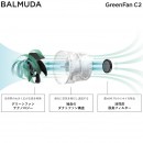 代購空運,BALMUDA A02A-WK(日本國內款):::設計師精品‧寺尾玄,GreenFan C2,循環扇,送風,脱臭,搬運輕量,角度調整,刷卡或3期,A-02A