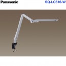 代購,Panasonic SQ-LC516-W白色(日本國內款):::國際牌LED單臂夾燈,LED(昼光色6200K･Ra83),內建USB插座,刷卡或3期,SQLC516