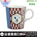 已完售,yamaka SN723-11青海波(日本原裝):::日本製,PEANUTS,SNOOPY,史努比,馬克杯,茶杯,和文様マグ,刷卡或3期,4979855211526