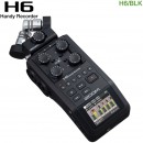 ZOOM H6/BLK(日本國內款):::PCM專業數位錄音機,Handy Recorder,麥克風可交換式,插SDXC卡,刷卡或3期,H-6,H6-BLACK,H6BLACK