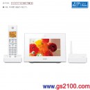 已完售,SHARP JD-7C2CL-W白色(日本國內款):::家用DECT 1.9GHz無線電話(彩色7吋液晶數位相框主機+1台子機),免運費,刷卡不加價或3期零利率